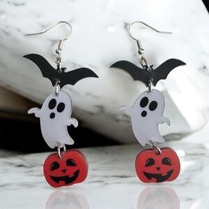 Halloween Acrylic Earrings!